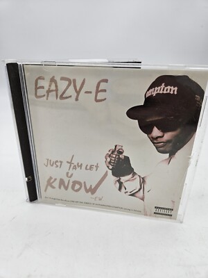 Just Tah Let U Know by Eazy-E (Cd Single, 1995, Ruthless)