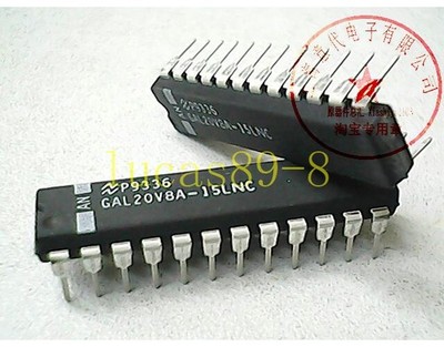5 x GAL20V8A-15LNC DIP24 Generic Array   #bv