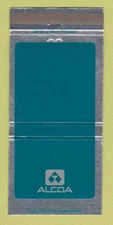 Matchbook Cover - Alcoa Aluminum Rockdale TX Works 30 Strike