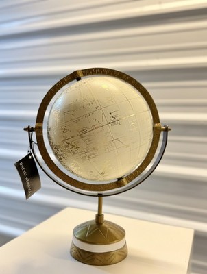 Drexel Heritage Decorative World Globe Brass Stand New With Tags 14 