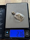 Estate T. Thomas NA Navajo Kokopelli Sterling Silver Pendant (2.76 Grams) RARE — photo 5