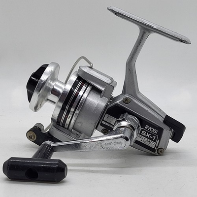 #ad #ad Ryobi SX 1 Open Face Spinning Reel w Aluminum Spool Self Level 4.75:1 Ratio EX $11.99