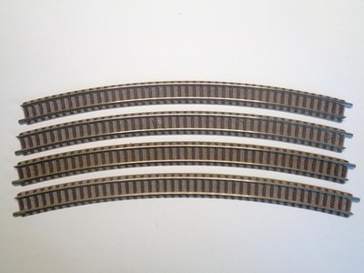 FLM PICCOLO 9135 gebogenes Gleis R4 30° 4 Stück (22747)