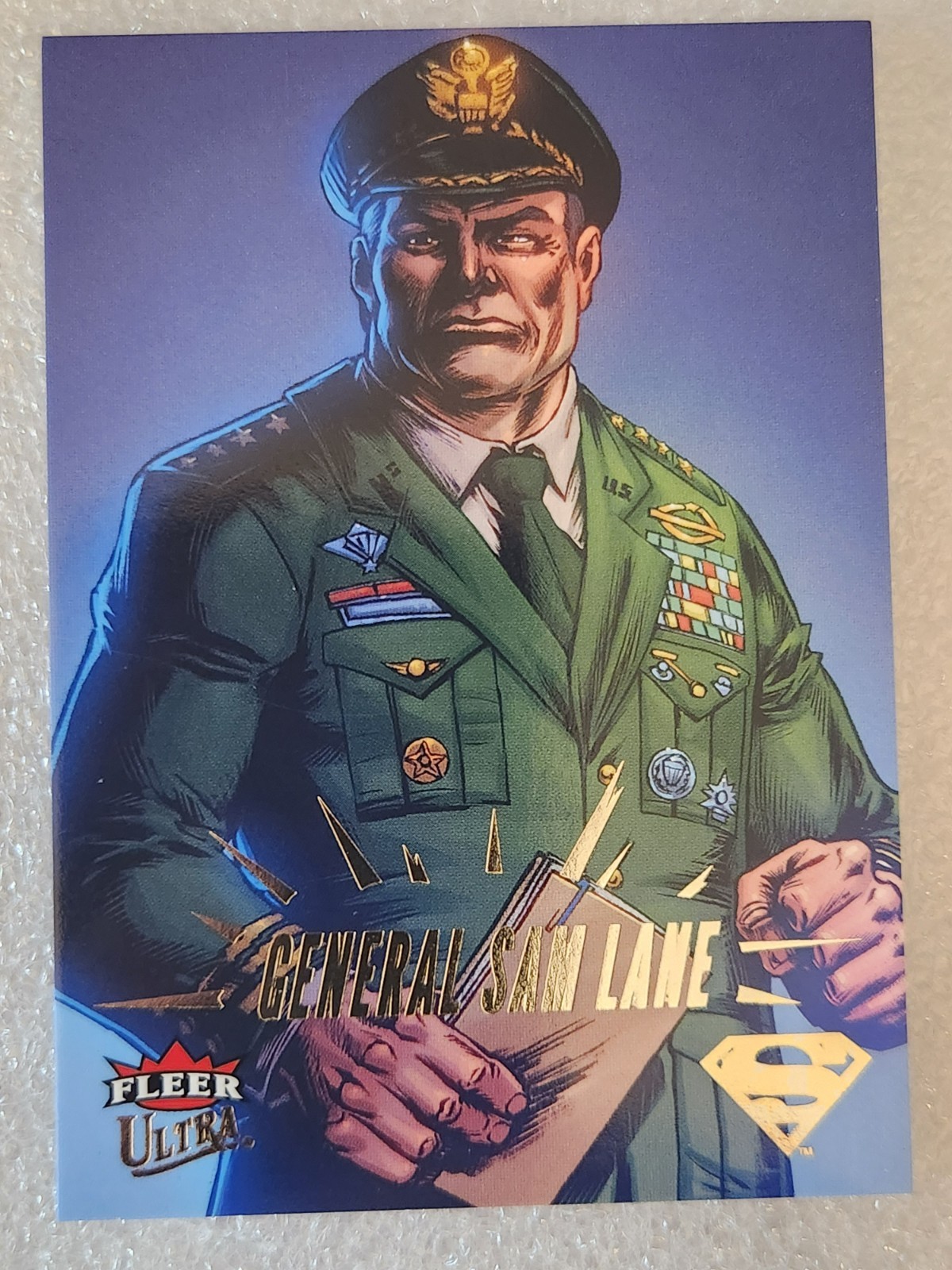 #64 GENERAL SAM LANE 2026 Fleer Ultra DC Superman RODNEY RAMOS