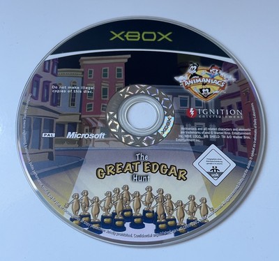 Anamaniacs: The Great Edgar Hunt - Original Xbox Spiel - *NUR DISC* (Ref. 151)