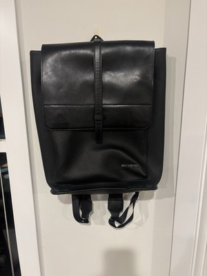 SAMSONITE Classic Leather Business High Heights Backpack 15  NWOT