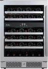 Avallon AWC242DZLH 24"W 45 Bottle Capacity Dual Zone Wine Cooler - Stainless