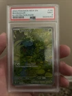 Pokémon TCG Bulbasaur Scarlet & Violet Holo Illustration Rare Card 166/165 PSA 9