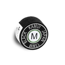 KAMUI Black Laminated Pool Billiard CUE TIP - 1 pc Medium, 12.5 mm