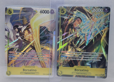 2xBorsalino SR+ (Alternate Art) EB04-058 Adventure on Kami's Island Foil