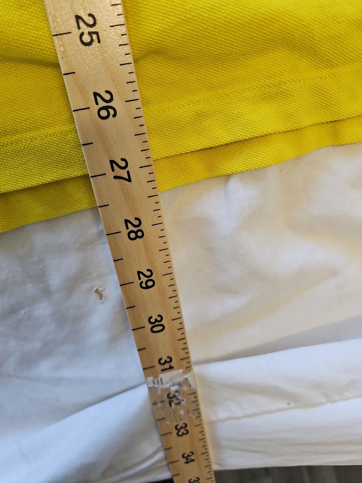 Nautica Men's Yellow Stripe Polo Shirt  F547 image 8