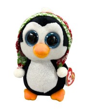 Ty Beanie Boos - Penelope the Penguin, MWMT Stuffed Animal Toy