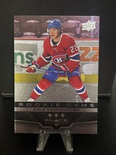 Cole Caufield - 2021-22 Upper Deck #BD-40  2005-06 Black Diamond Retro RC