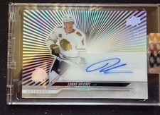 Lukas Reichel 2025-26 Upper Deck Clear Cut #CC-LR 2023-24 Update - Outburst #/25