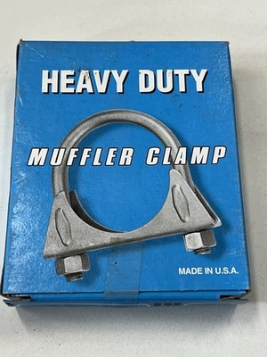 2-1/2'' Muffler Clamp 108212 Nickson Industries USA Heavy Duty 3/8'' U-Bolt