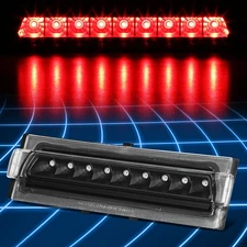 For 91-96 Chevy Corvette Black LED 3rd Third Brake Light Stop Lamp Replacement