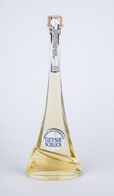 Heller Kräuterlikör ''Geysir Schluck'' Souvenir aus Andernach 32% vol. 0,2 Liter