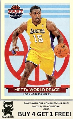Metta World Peace 2012-13 Panini Past & Present #133 Near Mint or Better