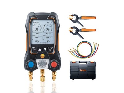 testo Monteurhilfe 550s Smart Set mit Füllschläuchen