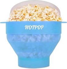 The Original  Microwave Popcorn Popper, Silicone Popcorn Maker, Collapsible Bowl