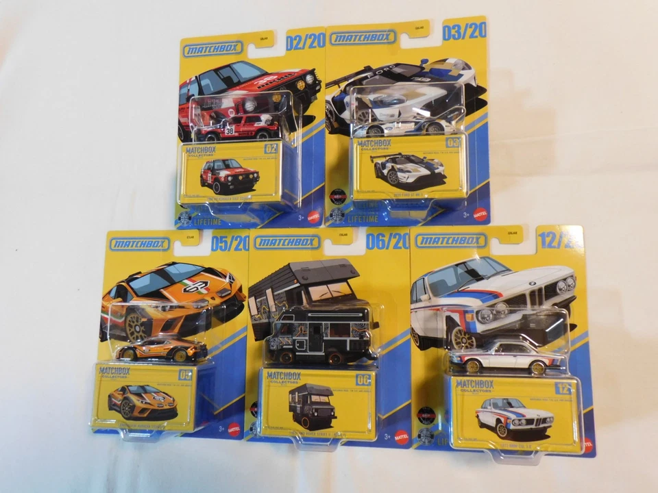 Matchbox Collettore 2025 / 2026 Box 1 - Set di 5 - Immagine 3 di 3