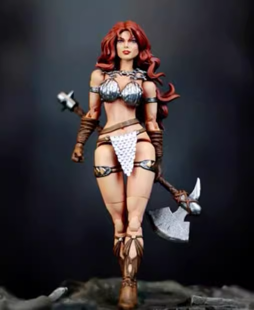 Executive Replicas 1/12 Red Sonja Action Figure In Stock | eBay