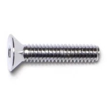 1/4"-20 x 1-1/4" Chrome Grade 8 Flat Socket Cap Screws (10 pcs.)