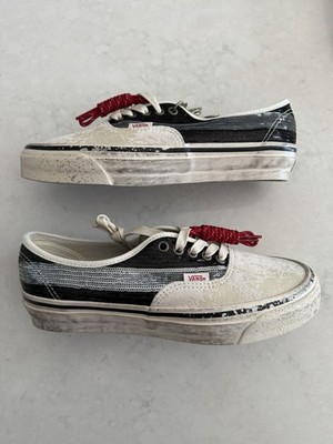 Size 8 Men Vans Premium LX Authentic 44 La Habana Black White