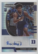 2020-21 Panini Prizm Draft Picks Prospect Hyper Vernon Carey Jr #PA-VC Auto 2y0