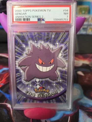 2000 Topps Pokemon #94 Gengar Series 2 PSA 7 Near Mint