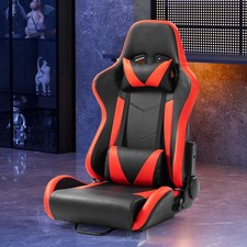 Minneer Racing Gaming Seat for Racing Wheel Stand Simulator Driving Cockpit Red