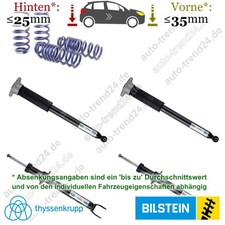 Bilstein B4-Kit Tieferlegungsfahrwerk 35mm, 25mm für Mercedes-Benz C-Klasse W205