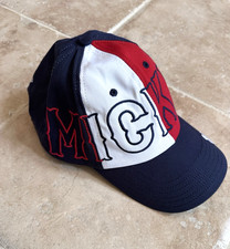 NWT Disney Mickey Mouse 1928 Red White  Blue Baseball Hat USA Patriotic America