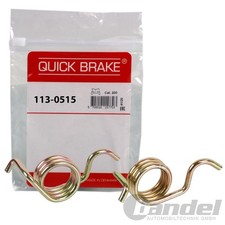 2XRÜCKHOLFEDER BREMSSATTELFEDER FESTELLBREMSHEBEL für NISSAN ALMERA II PRIMERA