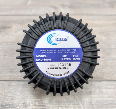 DKTEC SIREN HORN SPEAKER COMPRESSION DRIVER DKU-100N