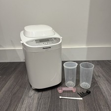 PANASONIC SD-2511 BREAD MAKER MAKING MACHINE WHITE WITH ACCESSORIES