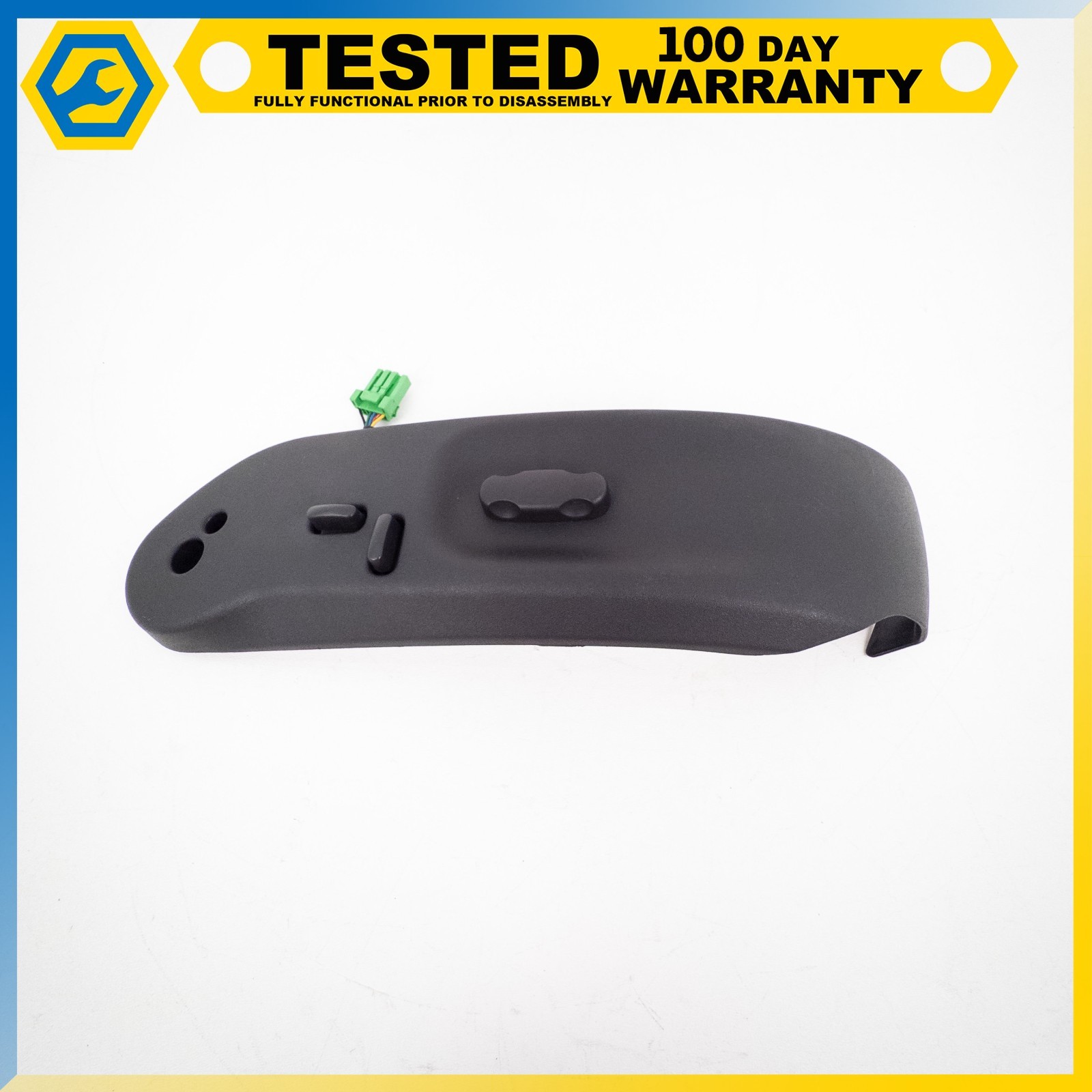 05-13 CHEVROLET CORVETTE C6 FRONT RIGHT SEAT CUSHION PANEL SWITCH ASSEMBLY OEM