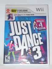 Just Dance 3 (Nintendo Wii, 2011) - Best Buy Katy Perry Bonus Tracks, New Sealed