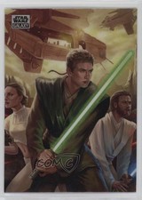 2024 Topps Chrome Star Wars Galaxy Refractor Padme Amidala Anakin Skywalker 0a3b