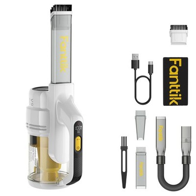 Fanttik v9 mate Car Vacuum, 13kPa/40AW, Handheld Vacuum with Various Attachment