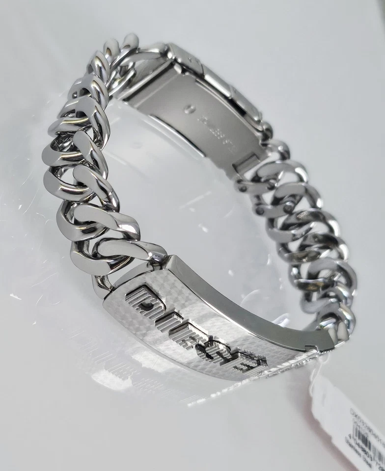 Diesel DX032604018.5 Armband Herren Edelstahl Markant Panzerkette NEU OVP - Bild 3 von 4