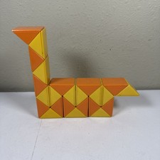 Vintage 1980s Magic Snake Puzzle Rubiks Cube ...