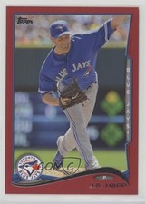 2014 Topps Target Red JA Happ #462 c7w