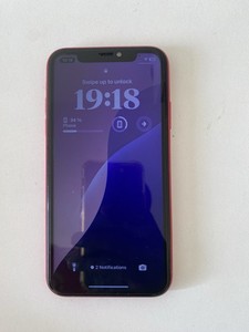 I Phone 11 Red 64GB. No Sim Lock And No I Cloud Lock. Battery Health 92%