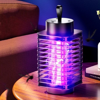Mini Fly Bug Zapper Mosquito Insect Killer Trap Pest Lamp USB Indoor Outdoor