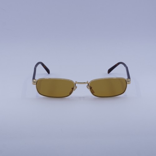 Occhiali da sole Prada PRB54S 5AK50P oro/miele scuro 54-20-145 nuovi autentici - Foto 2 di 7