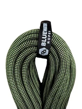 BlueWater Ropes 9.7mm x 40 Std. Lightning Pro Dynamic Climbing Rope - ME/BK