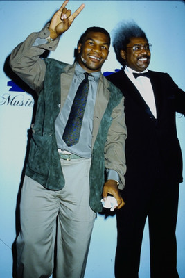 MIKE TYSON, DON KING, 1989, 35mm Slide