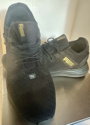 Puma Radiate XT Training Shoes Black/Gold, Woman's Size 10