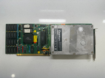 Commodore Amiga A2091 Hard Drive Controller Card w/2MB RAM + HDD 16319